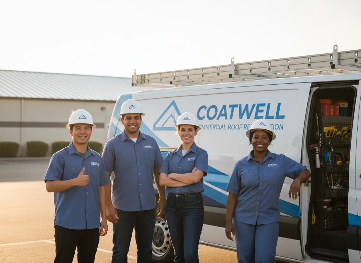 Commercial roof coating company in Lowell, AR